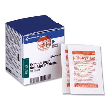 First Aid Only™ Refill For Smartcompliance General Cabinet, Non-aspirin Tablets, 20 Tablets freeshipping - TVN Wholesale